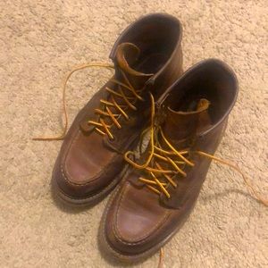 Men’s red wing mic toe copper rough & tough size 9 Will polish before sale